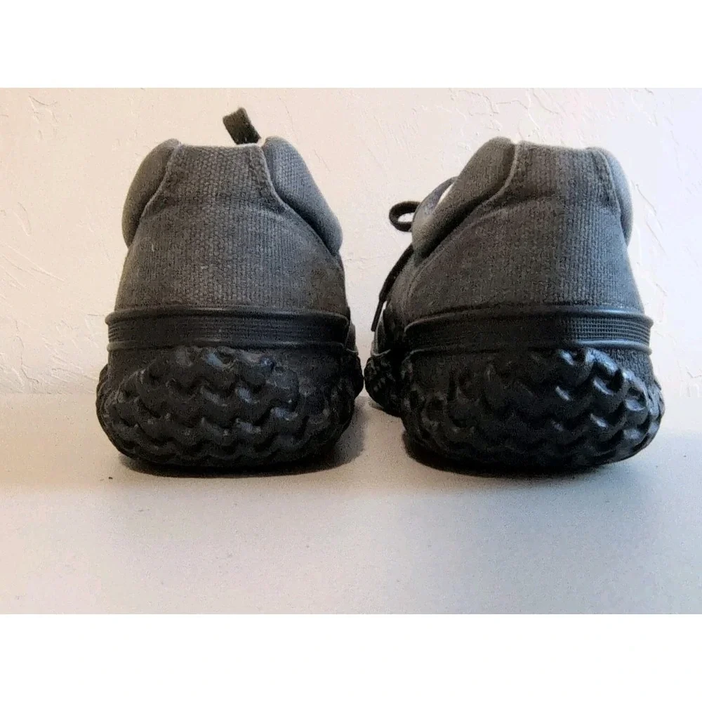 G.H. Bass & Co. Men's Shoes Made Of Gray Suede W/ Thick Black Rubber Sole Sz 13 - Picture 4 of 7